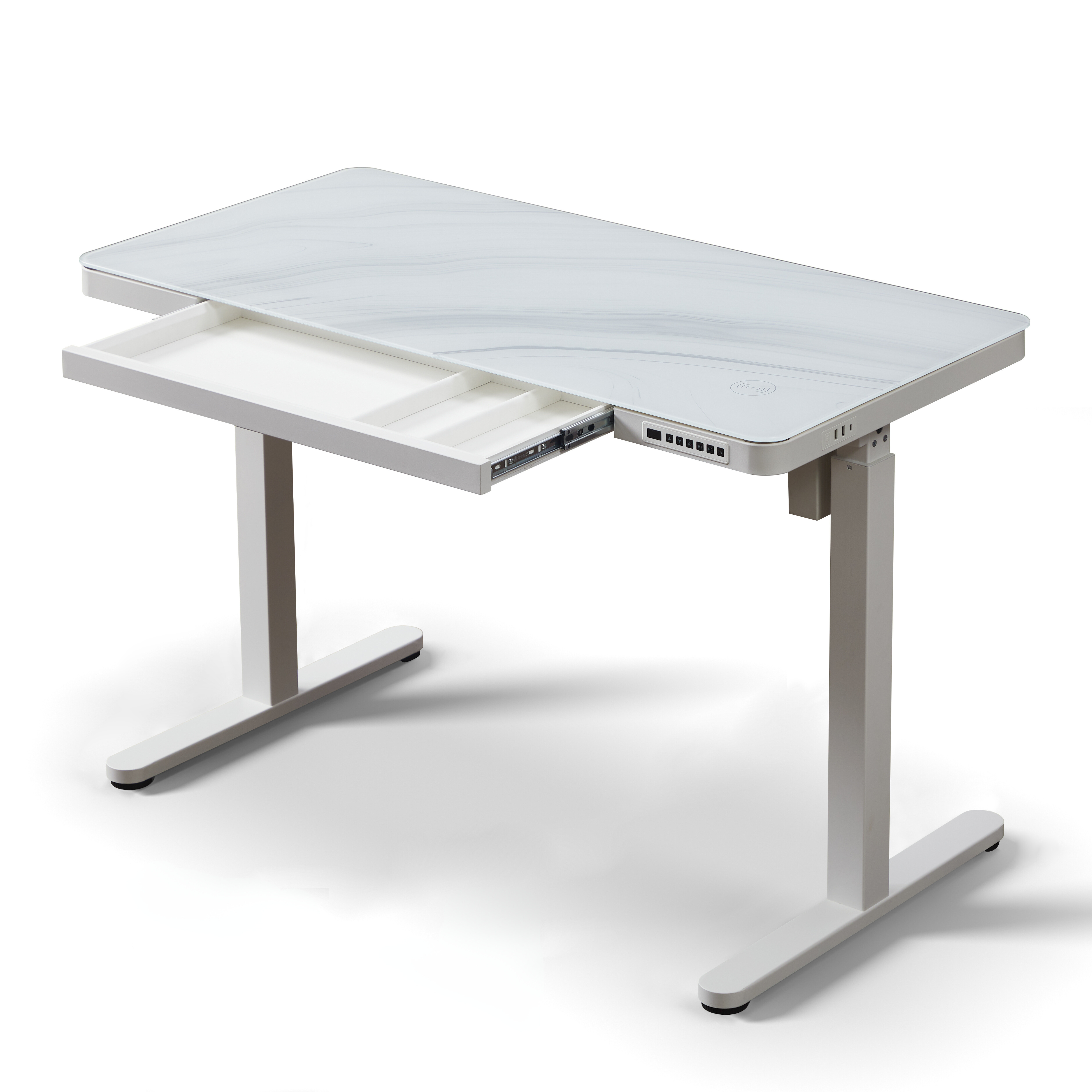 Tresanti adjustable desk white deals
