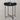 Dimensions of the black round side table: 50×50×55cm