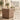 Natural beige rattan weave and tempered glass top detail on outdoor side table