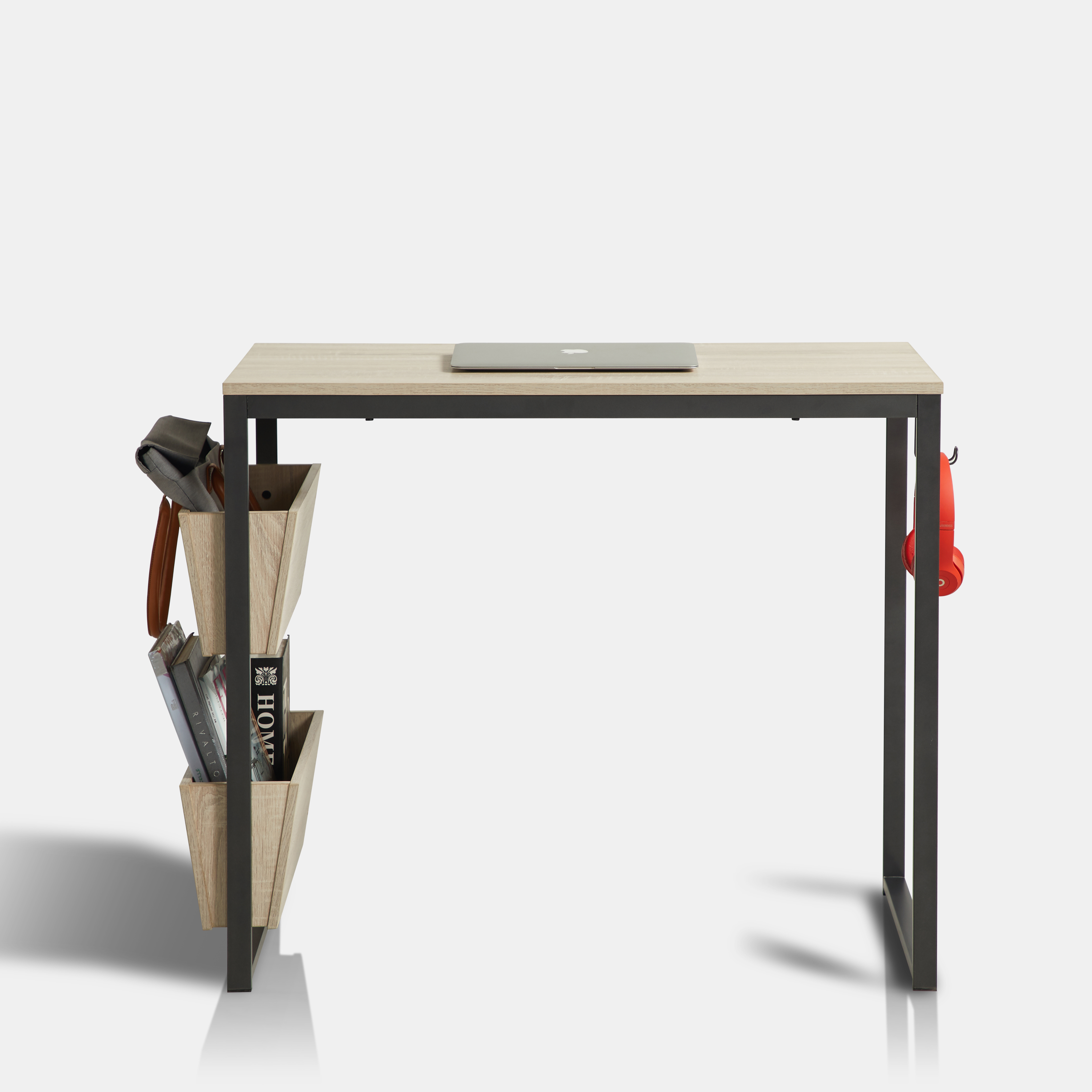 Topside Desk Storage Side Storage Computer Desk – KOWO