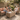 Natural Beige finish outdoor rattan storage coffee table with tempered glass top